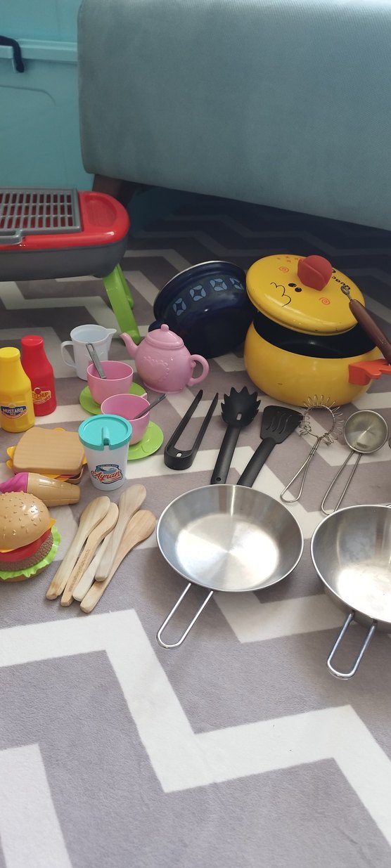 ikea oyuncak mutfak tencere - Görsel 4