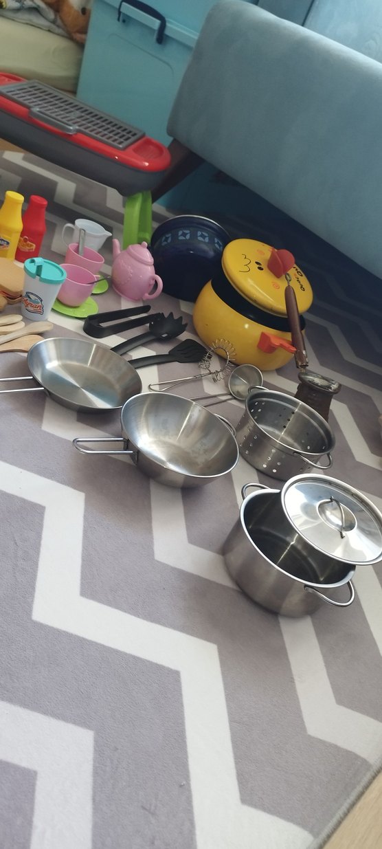 ikea oyuncak mutfak tencere - Görsel 5