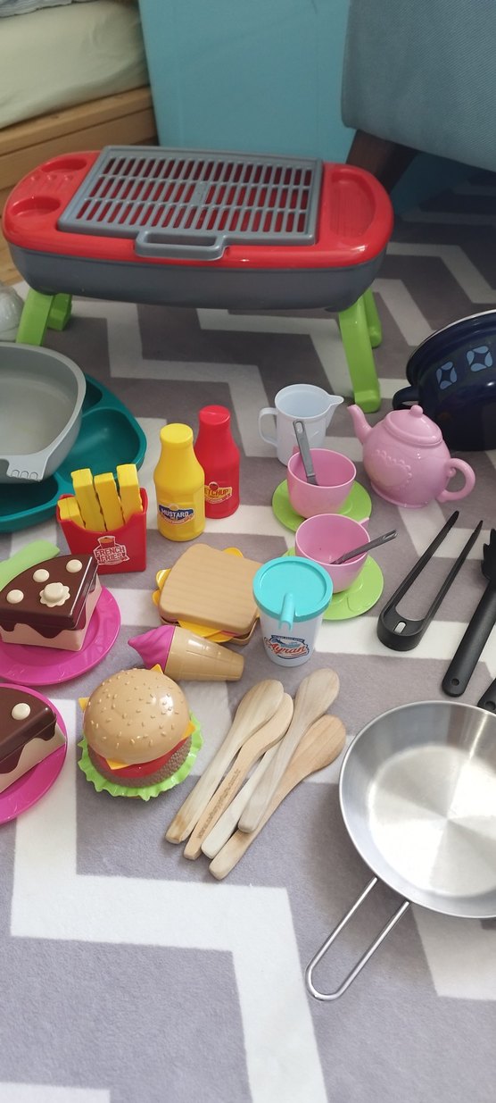 ikea oyuncak mutfak tencere - Görsel 3