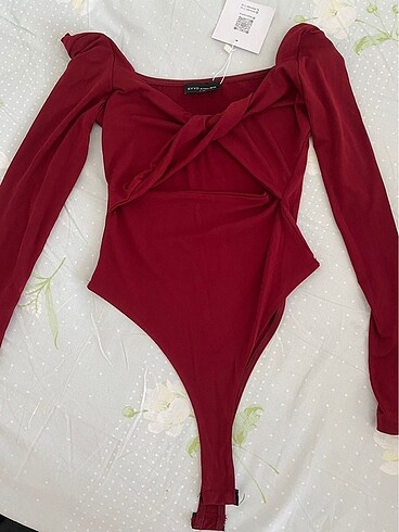 xs Beden bordo Renk Bordo Bodysuit