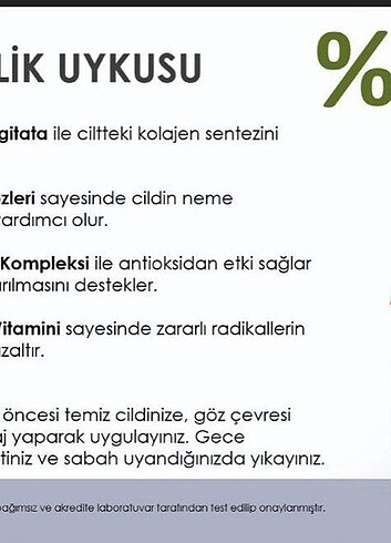 Farmasi yaşlanma karşıtı bakım seti