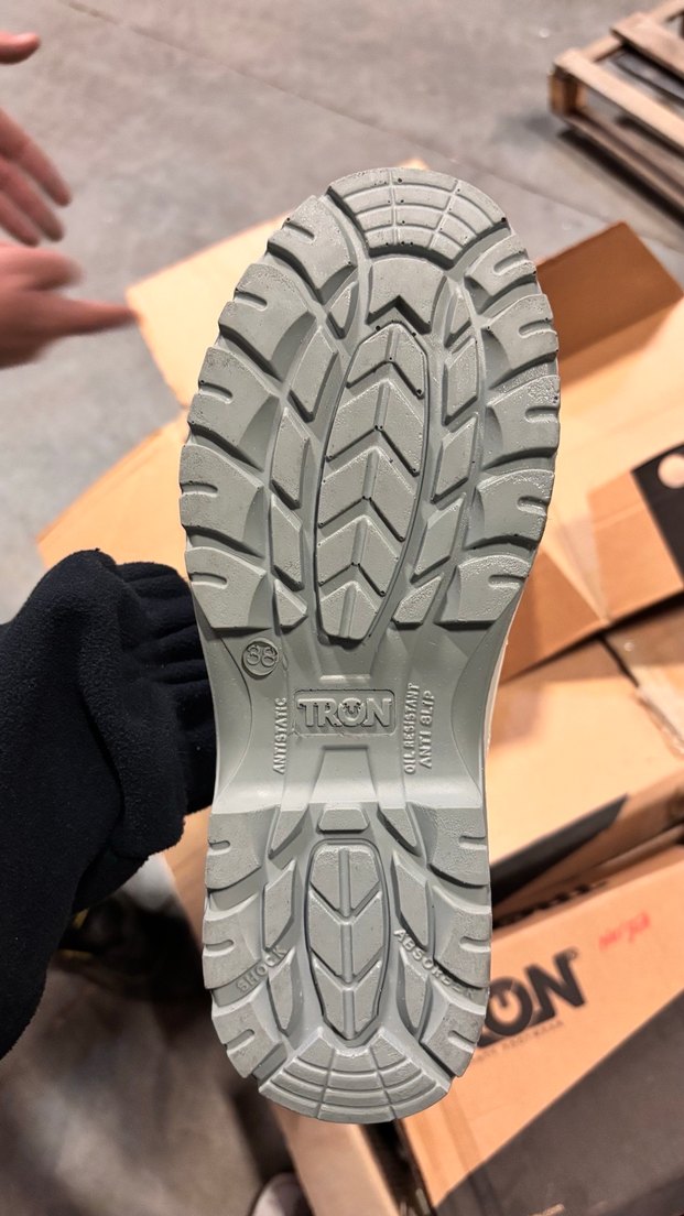 Beyaz Erkek Spor Botu Cırt Cırtlı iş ayakkabısı - Görsel 4