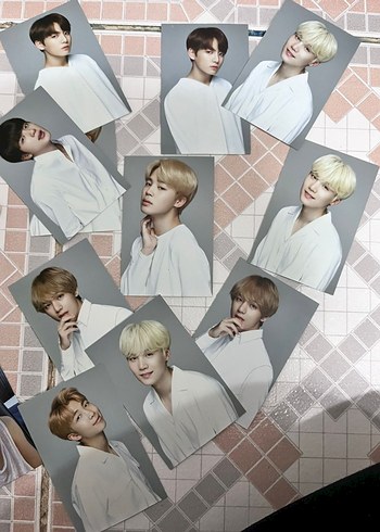 Koleksiyonluk K-Pop BTS  Fotoğraf Kartları - Görsel 2