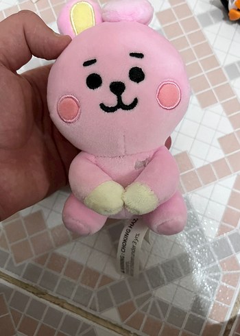BTS Pembe Pastel Peluş Oyuncak - Görsel 2