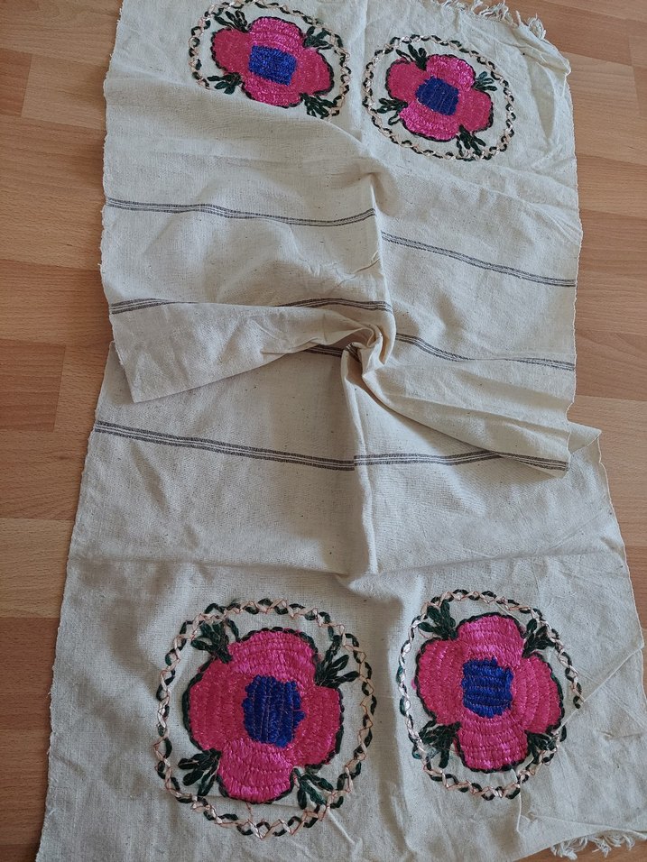 Nakışlı Çok Renkli Mutfak Havlusu peşkir - Görsel 3