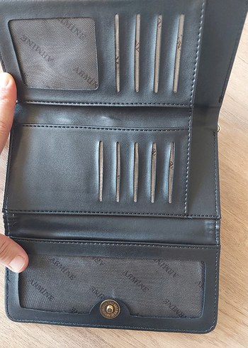 Armine Siyah Deri Kadın Cüzdan - Görsel 8