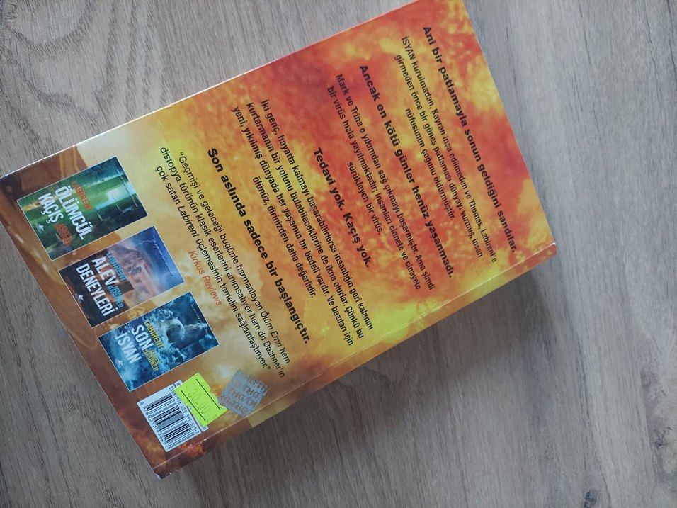 Labirent Ölüm Emri - James Dashner - Görsel 2