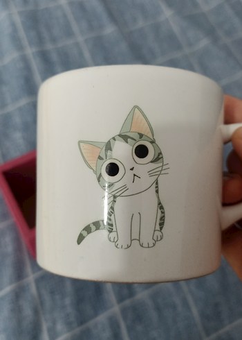 Kedi Temalı Kutulu Bardak/Kupa - Görsel 4