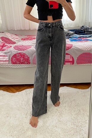 KOYU GRİ JEAN