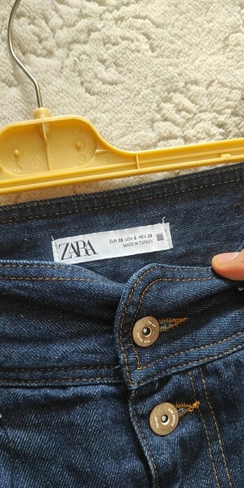 38 Beden lacivert Renk Zara pantolon 