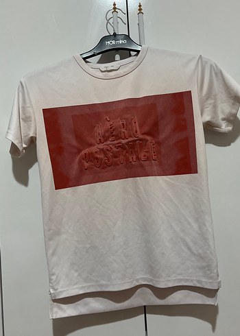 Aeropostale Kız Çocuk Beyaz Pamuklu Baskılı Tişört