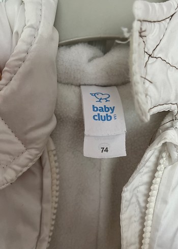 Bebek Beyaz Kapitone Tulum - Görsel 4