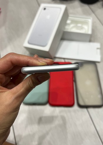 Gri iPhone 7 128gb + 4 Kılıf - Görsel 8