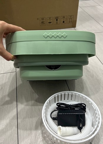 Katlanabilir seyahat çamaşır makinesi - Görsel 7