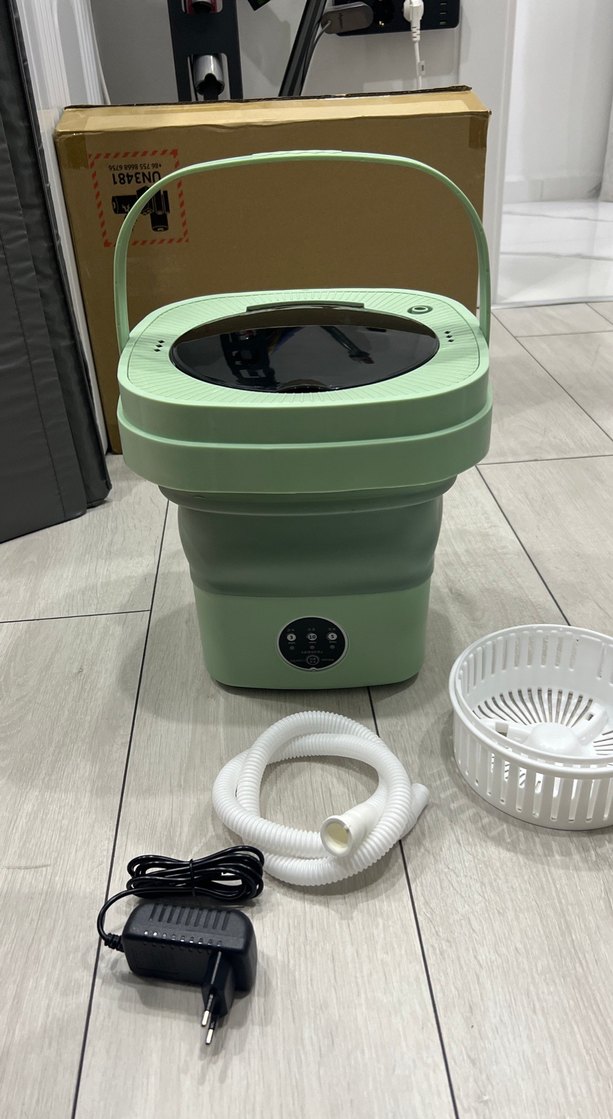 Katlanabilir seyahat çamaşır makinesi - Görsel 2