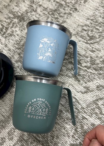 Stanley Siyah filtre kahve demleme aparatı + 2 adet çelik kupa - Görsel 11