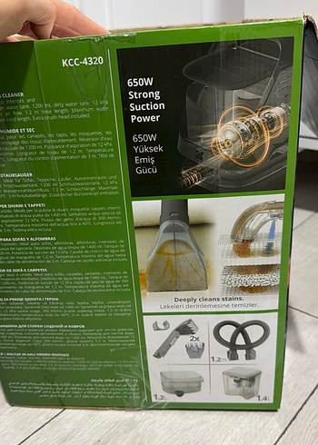 Kiwi koltuk ve halı yıkama makinesi - Görsel 6