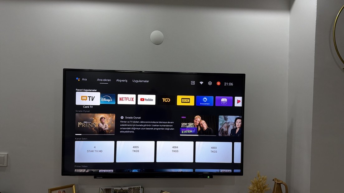 Toshiba 50UA2363DT 50 4K ULTRA HD ANDROİD TV - Görsel 3