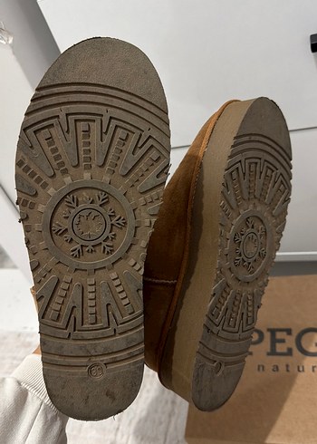 Kadın taba platform taban kürklü bot - Görsel 6