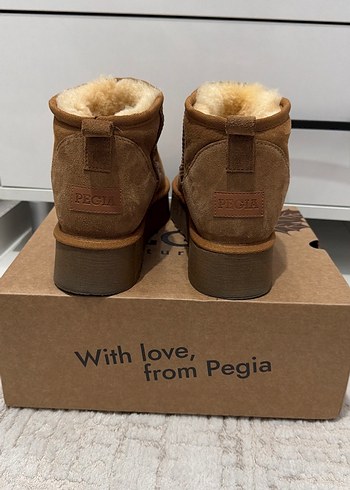 Kadın taba platform taban kürklü bot - Görsel 3