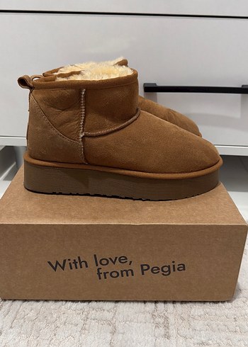 Kadın taba platform taban kürklü bot - Görsel 2