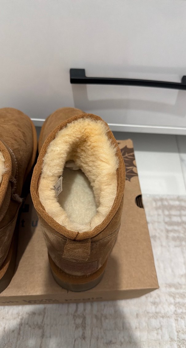 Kadın taba platform taban kürklü bot - Görsel 4