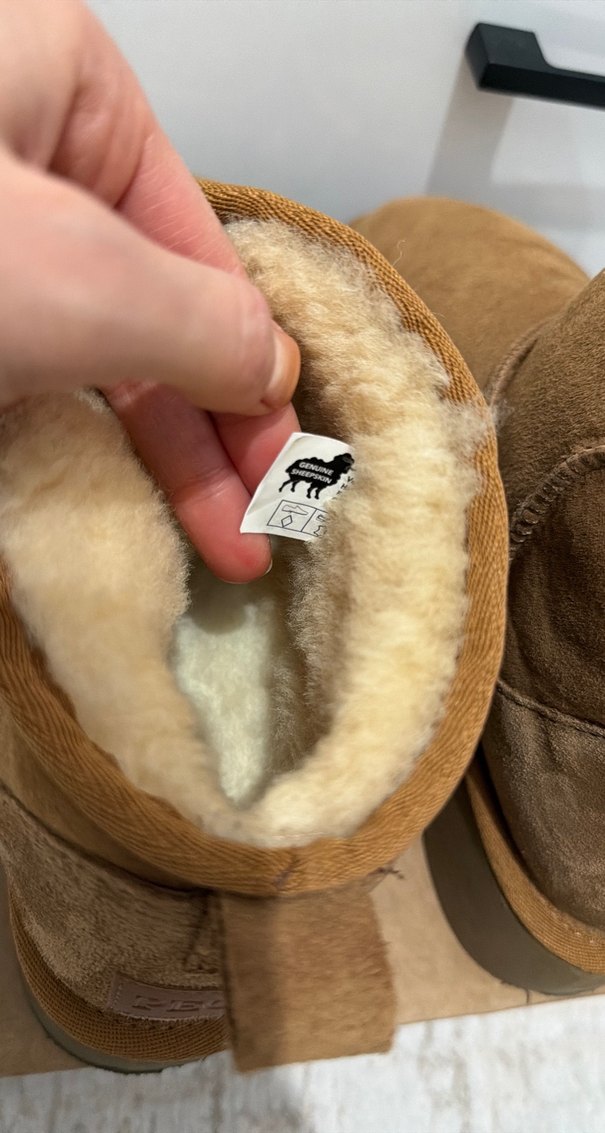 Kadın taba platform taban kürklü bot - Görsel 5