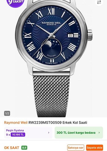 Raymond Weil Raymond Weil Erkek Klasik Modern Kol Saati