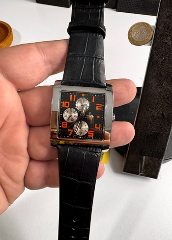 Orjinal festina Turuncu Detaylı Erkek İş Saati - Görsel 8