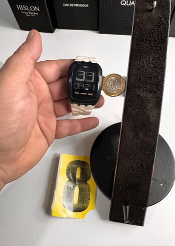Beyaz Swatch Akıllı Saat - Görsel 10