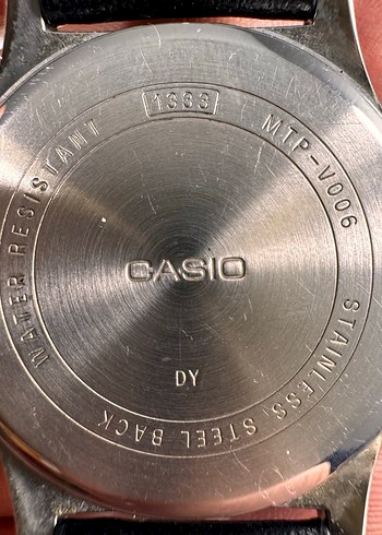 Siyah Klasik Casio Erkek Kol Saati - Görsel 5