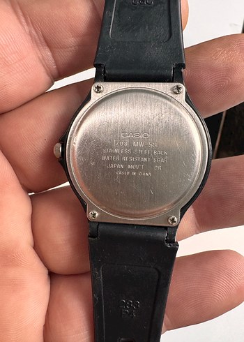 Siyah Klasik Casio Erkek Kol Saati - Görsel 4