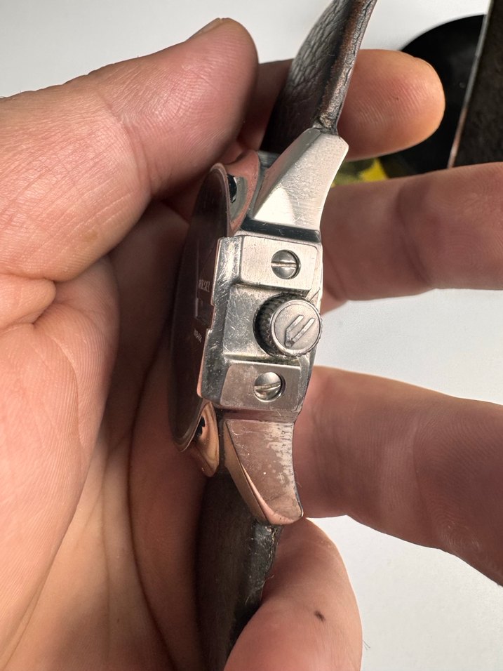 Orjinal Diesel Erkek Kahverengi Deri Biker Saat - Görsel 2