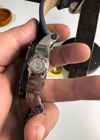 Orjinal Quantum Siyah Erkek Biker Saat - Görsel 2