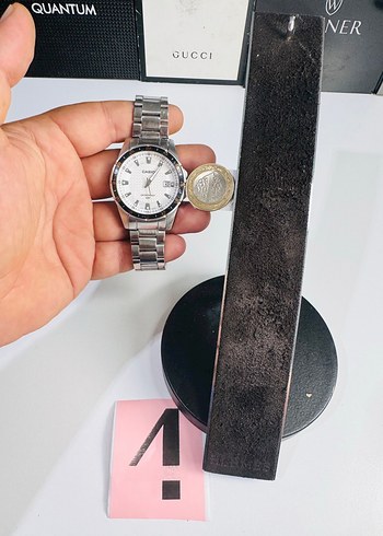 Beden beyaz Renk Orjinal Casio Beyaz Kadranlı Gri Metal Erkek Saat