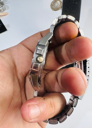 Beden Orjinal Casio Beyaz Kadranlı Gri Metal Erkek Saat