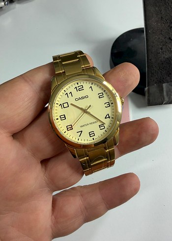 Casio Orjinal Casio Altin Tonlu Klasik Analog Saat