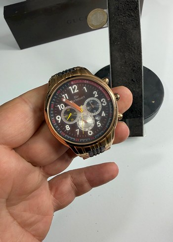 Seiko Orjinal Cortebert Altin Tonlu Coklu Kadranli Sik Saat