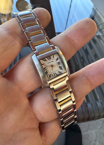 Beden Cartier Kadın gümüş Renkli Klasik Kol Saati