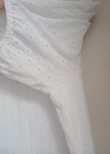 Trendyol marka Beyaz Uzun Kadın Elbise - Görsel 6