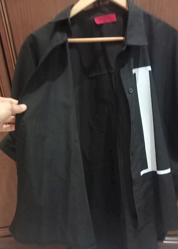 Oversayz Kadın Tunik Gömlek - Görsel 3