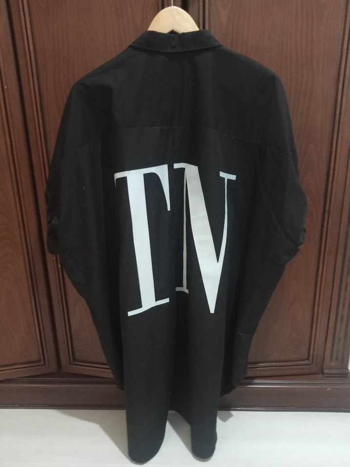 Oversayz Kadın Tunik Gömlek - Görsel 2