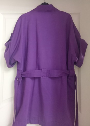 Mor, Salaş Kadın Tunik- Gömlek - Görsel 7