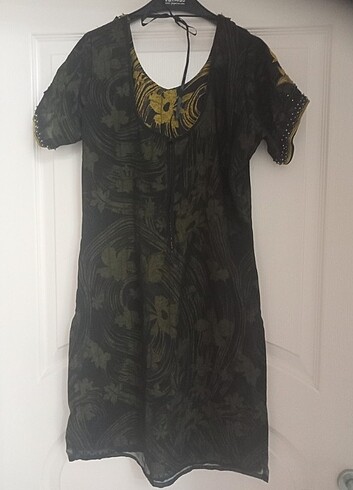 Hint elbisesi, hint şalvarı ikili takım  - Görsel 7