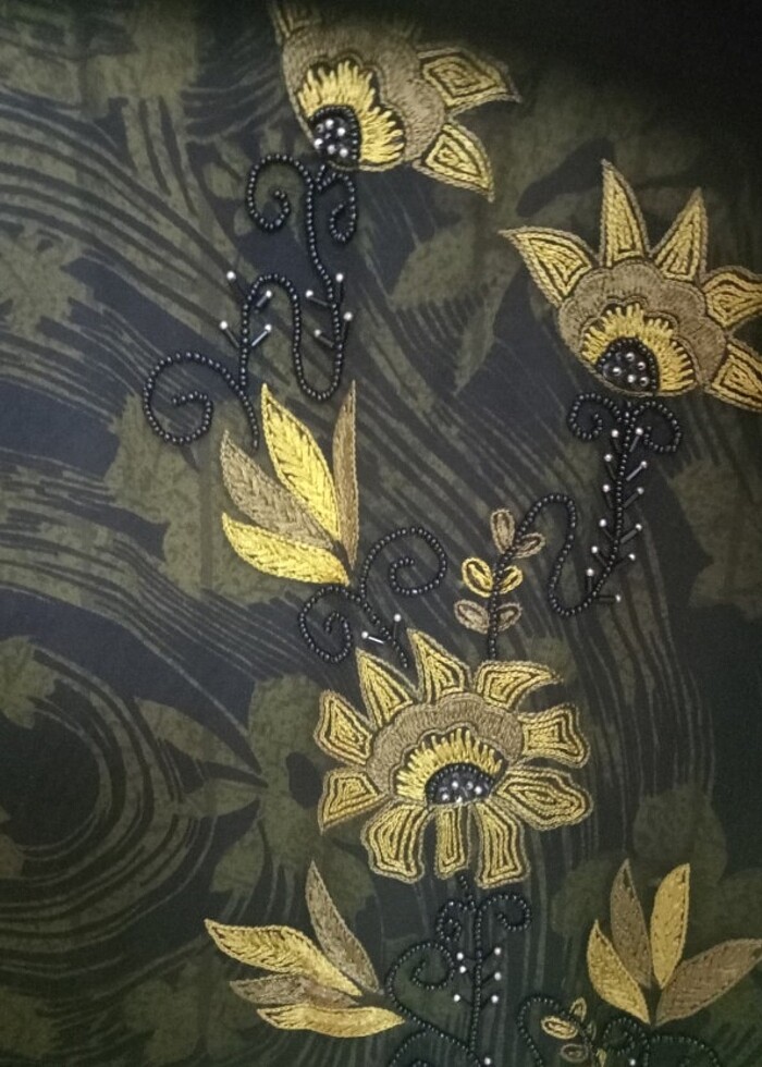 Hint elbisesi, hint şalvarı ikili takım  - Görsel 3