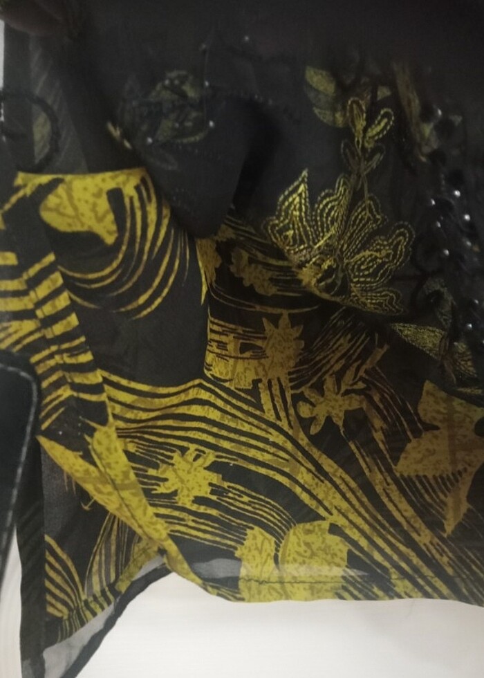 Hint elbisesi, hint şalvarı ikili takım  - Görsel 5