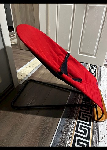 Koyu Kırmızı Bebek Taşıma Slingi - Görsel 2