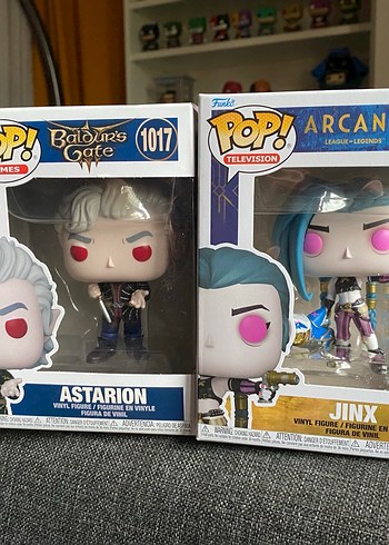 Astarion ve Jinx Funko Pop