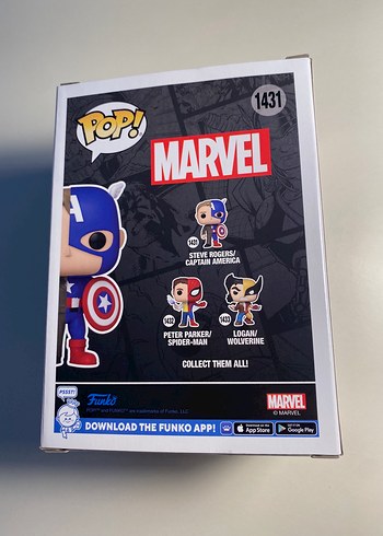 Beden Steve Rogers Captain America Funko Pop