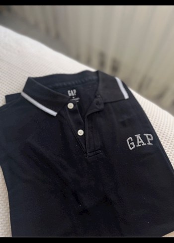 GAP Erkek Koyu Gri Polo Tişört